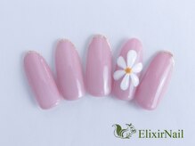 エリクサーネイル 五反田(Elixir Nail)/定額a シンプル／クーポン使用