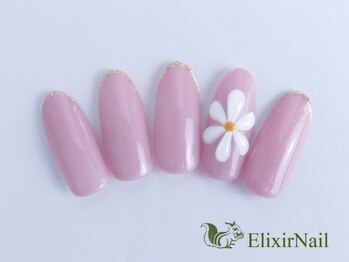 エリクサーネイル 五反田(Elixir Nail)/定額a シンプル／クーポン使用