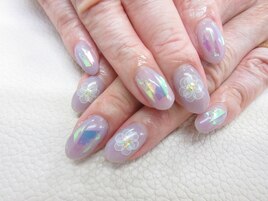 オーロラ×お花￥7980