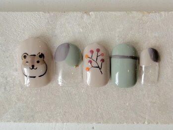 カラ ネイル 中津店(calla nail)/リスさん