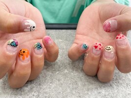 ハロウィンネイル