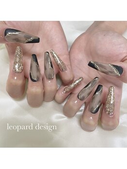 イフネイル(if nail)/◇レオパードネイル◇