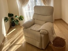 アペゼ(apaiser)の雰囲気（ふかふかのリクライニグチェアで施術します♪）