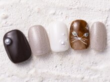 アイネイルズ 横浜WEST店(I-nails)/べっ甲猫パー9480円