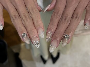 リンドネイル バイ モカ アンド ララ(Lind nail by moca and LaLa)/【mian】チェックネイル