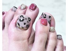 トラストネイル 佐野店(TRUST Nail)/秋フットネイル