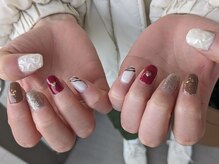 ミライ トータルビューティーサロン(mirai)/バレンタインネイル★