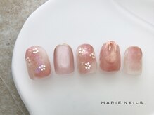 マリー ネイルズ いわきラトブ店(MARIE NAILS)/ニュアンス 新規6600円税込0501c