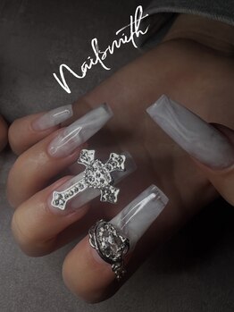 ネイルスミス 高松店(Nailsmith)の写真/1級ネイリストによる美フォルムロングネイル♪スカルプ専門店在籍スタッフによる折れにくいフォルムが推し!