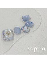 ネイルトータルビューティー ソピーロ(sopiro)/フラワーネイル