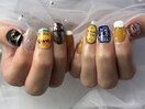 お酒ネイル
