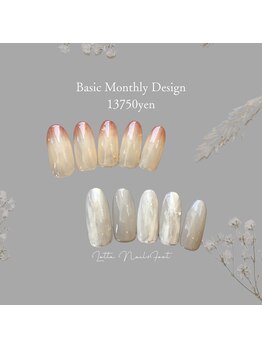 ベーシックマンスリーデザイン☆