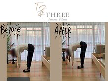 ティースリー 蒲田店(T-THREE)/前屈が深くなりました！