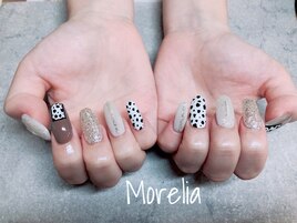 アニマル柄　１０本アートし放題