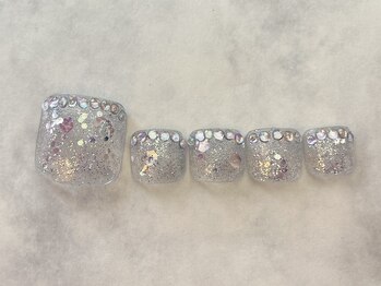 ネイルサロン ウィル 恵比寿(will)/フットラメラメネイル