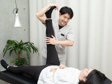 h&h八王子のパーソナル鍼灸整骨院・整体院/国家資格保有者によるストレッチ