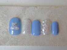 カラ ネイル 中津店(calla nail)/白熊と浮き輪