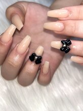ビーネイル(be Nail)/ちゅるんリボン☆