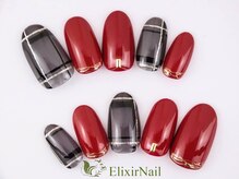 エリクサーネイル 神田(Elixir Nail)/シンプル/クーポン使用