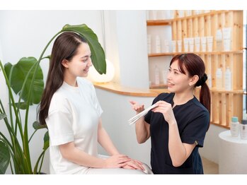 アルフォービューティー 難波店(ALU for beauty)/カウンセリング