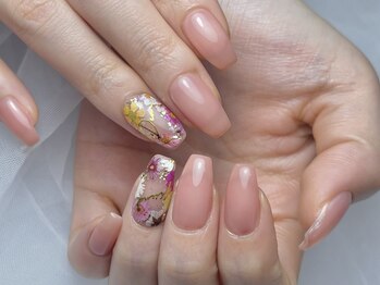 クレア(Crea)の写真/シンプルの中に品と美しさを☆自爪を守るフィルイン施術で忙しい大人女性の“上質シンプル”を叶えます♪