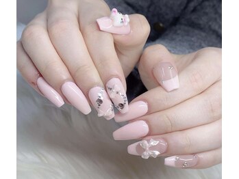 ハラ(Hara)/ピンク　リボン　ハート