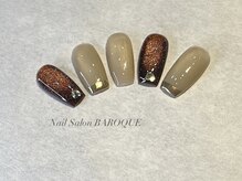 ネイルサロン バロック(Nail Salon BAROQUE)/ミラーフレンチデザイン