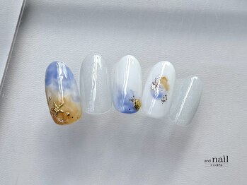 アンドラッシュ アンドネイル 本郷三丁目駅前店(and lash/and nail)/summer design*.°/ベーシック