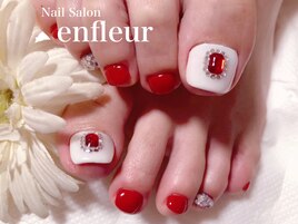 キラキラビッグストーン☆ペディ