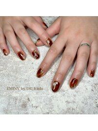 カフェラテネイル♪