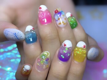 クリームソーダネイル Pg リバティ Liberty のフォトギャラリー ホットペッパービューティー