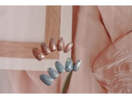 シャイニングバタフライネイル