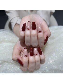 クイーンズビューティーサロン 歌舞伎町店(Queen's beauty salon)/チップ長さ出し10本+定額コース