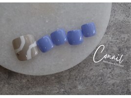 《FOOT》カジュアルネイル