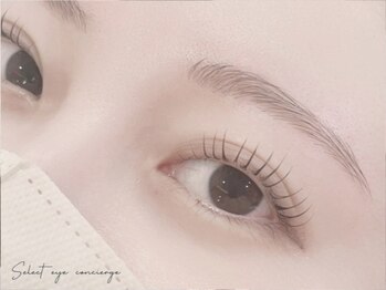 セレクト アイコンシェルジュ 新宿店(SELECT eye concierge)の写真/ 羽のように軽く柔らか&ダメージレスで持続力も◎新宿駅/アイブロウ/まつ毛パーマ/まつげ/フラットラッシュ