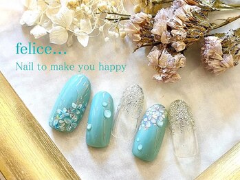 ネイルサロン フェリーチェ 東川口店(Felice)/【定額ネイル】¥7750