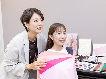 【パーソナルカラー診断/骨格診断/顔タイプ診断/メイク】salon unpetitの写真