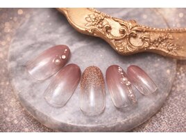 ワンホングラデネイル