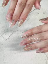 ビオナス 苫小牧店(BiONAS)/pink nuance×gold