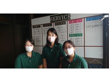 ヴィラス(Villas)/ヴィラスの受付で♪