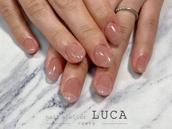 ネイルアトリエルカ(nail atelier LUCA)/M-760 深爪緩和！大人上品ピンク