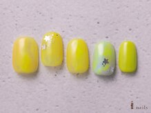 アイネイルズ 横浜WEST店(I-nails)/ビタミンカラー星ホロ8000円