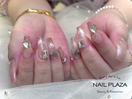 キラキラマグネットネイル