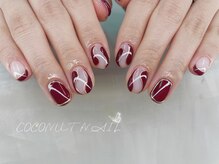 ココナッツネイル/ニュアンスネイル