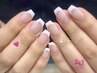 【hand◇丁寧ケア付◎】 フレンチnail　*￥6500