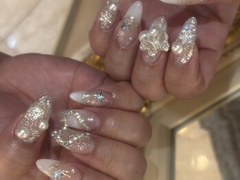 冬ネイル　パラジェル