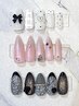  【HAND】【定額デザインネイル2】《フィルインオフ込》