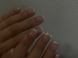 王道フレンチネイル