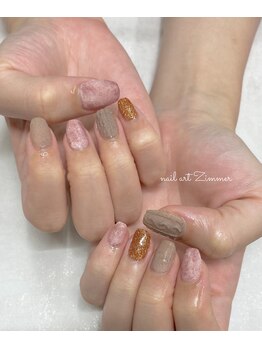 ネイルアート ジマー/60minartコース¥6990