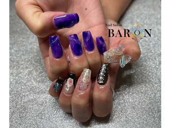 パープルネイル♪